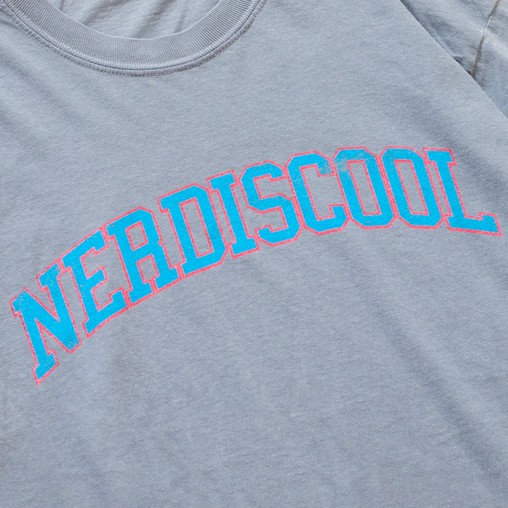 THE NERDYS / ザ ナーディーズ Pigmented college T-shirt ピグメント カレッジ Tシャツ