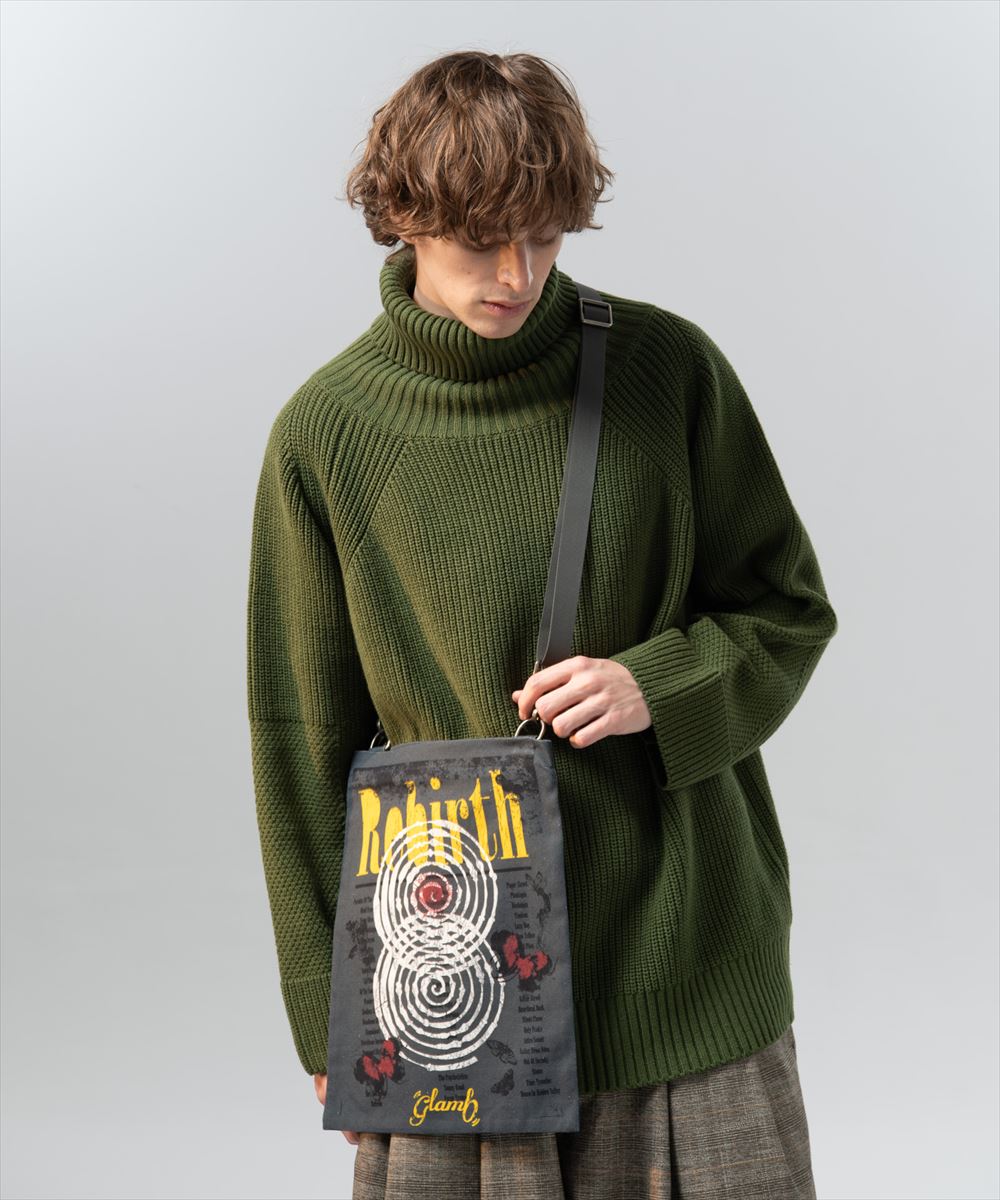 Rebirth Shoulder Bag / リバースショルダーバッグ glamb グラム 特別価格