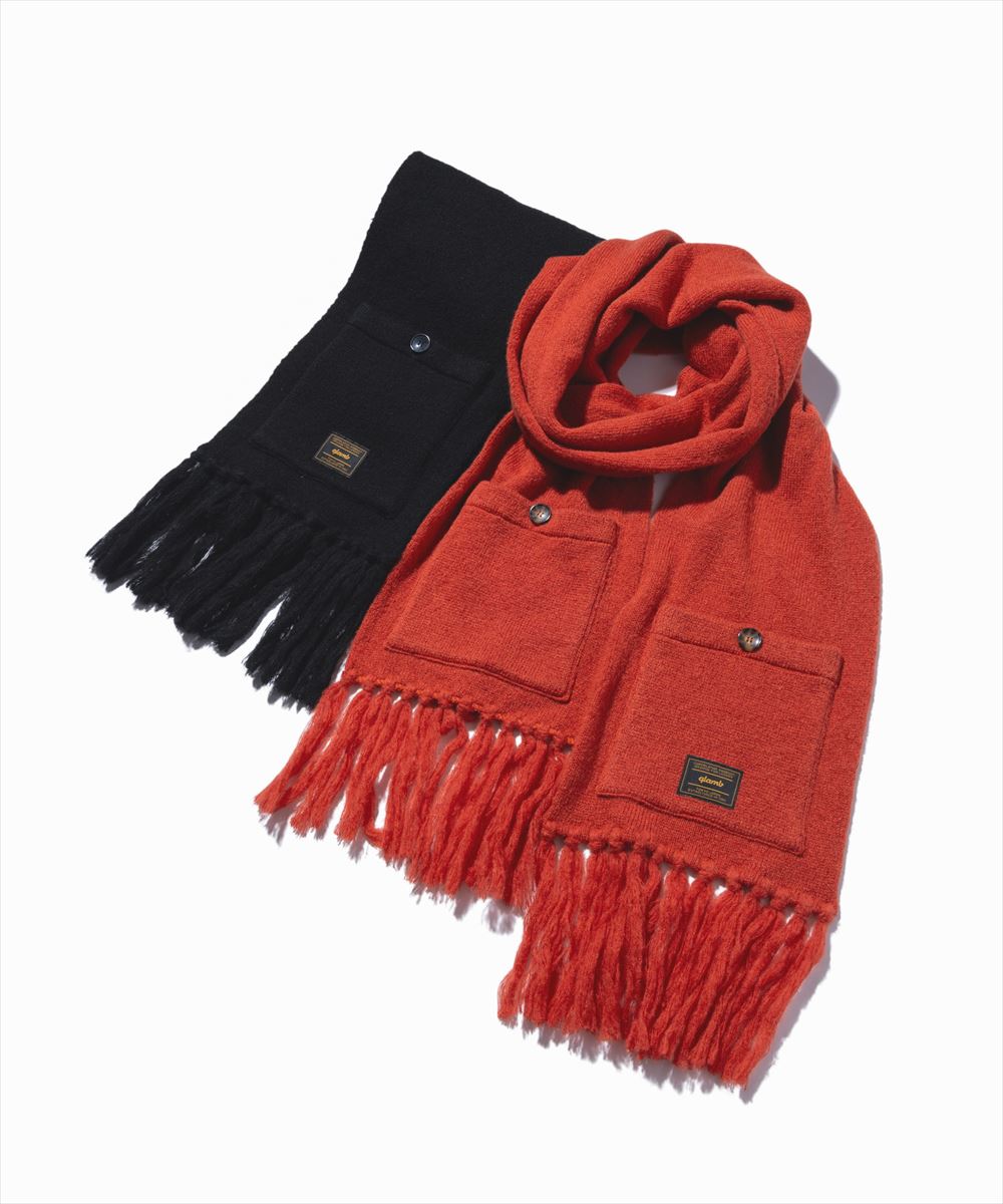 Pocket Muffler / ポケットマフラー glamb グラム 特別価格