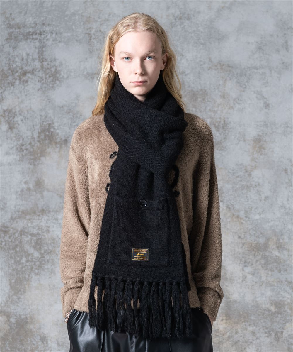 Pocket Muffler / ポケットマフラー glamb グラム 特別価格
