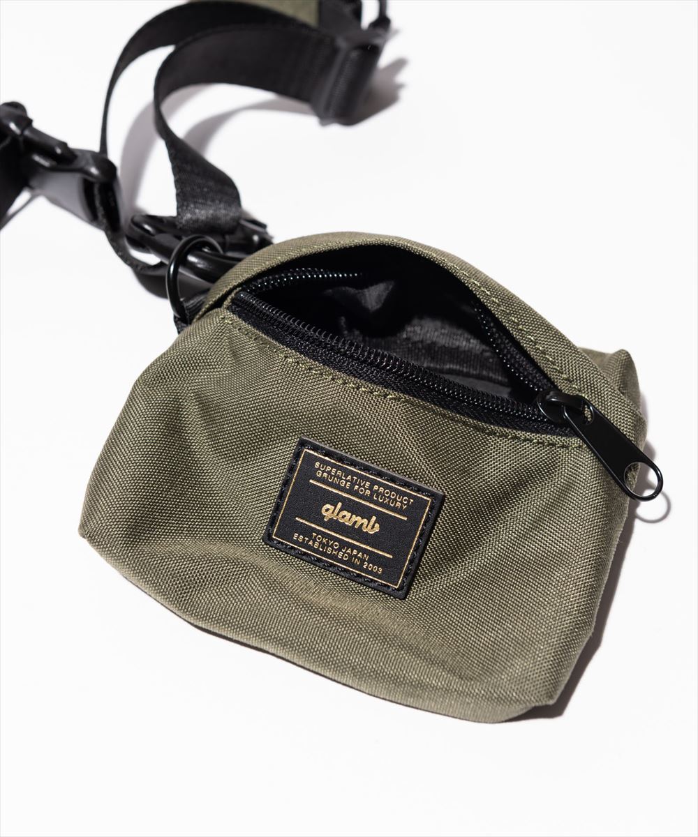 glamb グラム Military Sacoche Bag / ミリタリーサコッシュバッグ