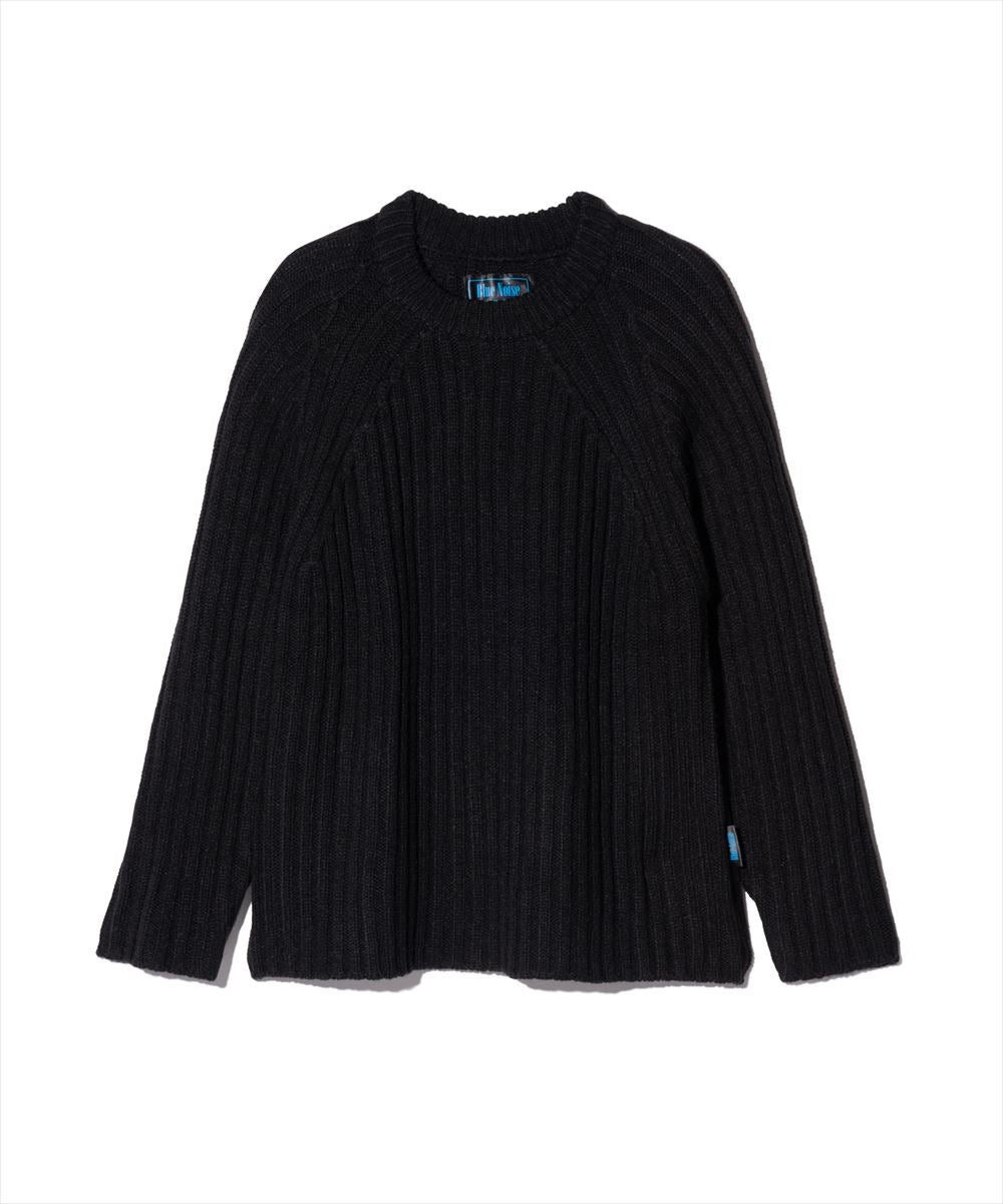 Blue Noise Low Gauge Rib Knit / ブルーノイズローゲージリブニット glamb グラム