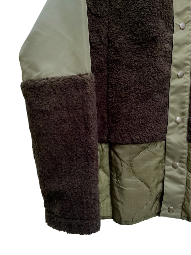 SALE/セール 77circa 77サーカ circa make cutback boa & quilting wide jacket ボア＆キルティング ワイドジャケット 特別価格