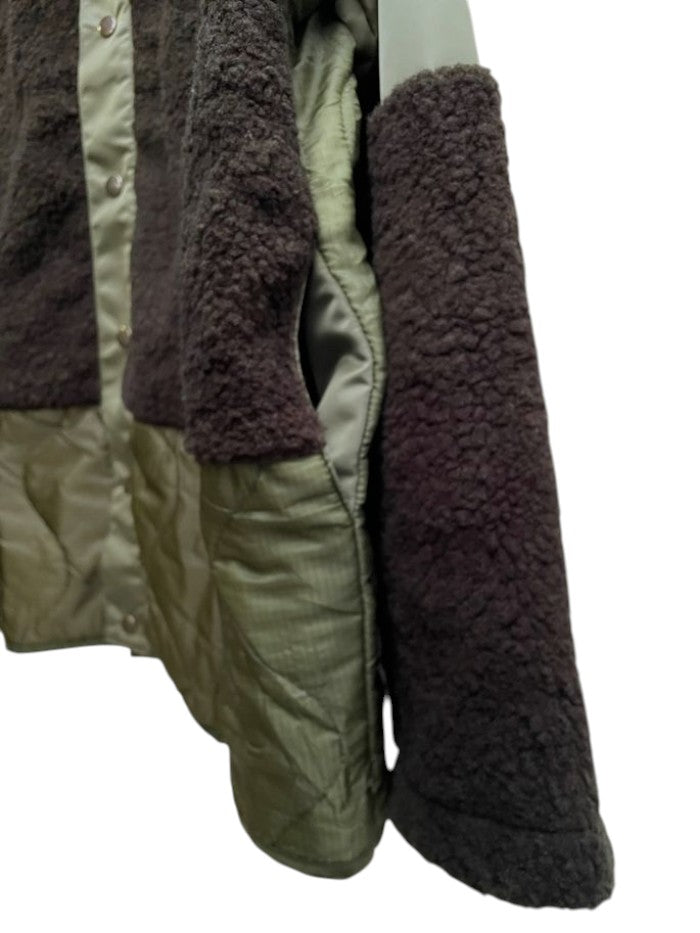 SALE/セール 77circa 77サーカ circa make cutback boa & quilting wide jacket ボア＆キルティング ワイドジャケット 特別価格
