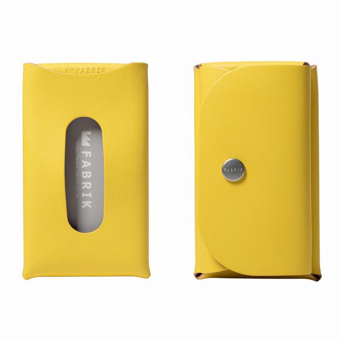 【即納】FABRIK ファブリック：KEY CASE＆CARD/カードも入るレザーキーケース