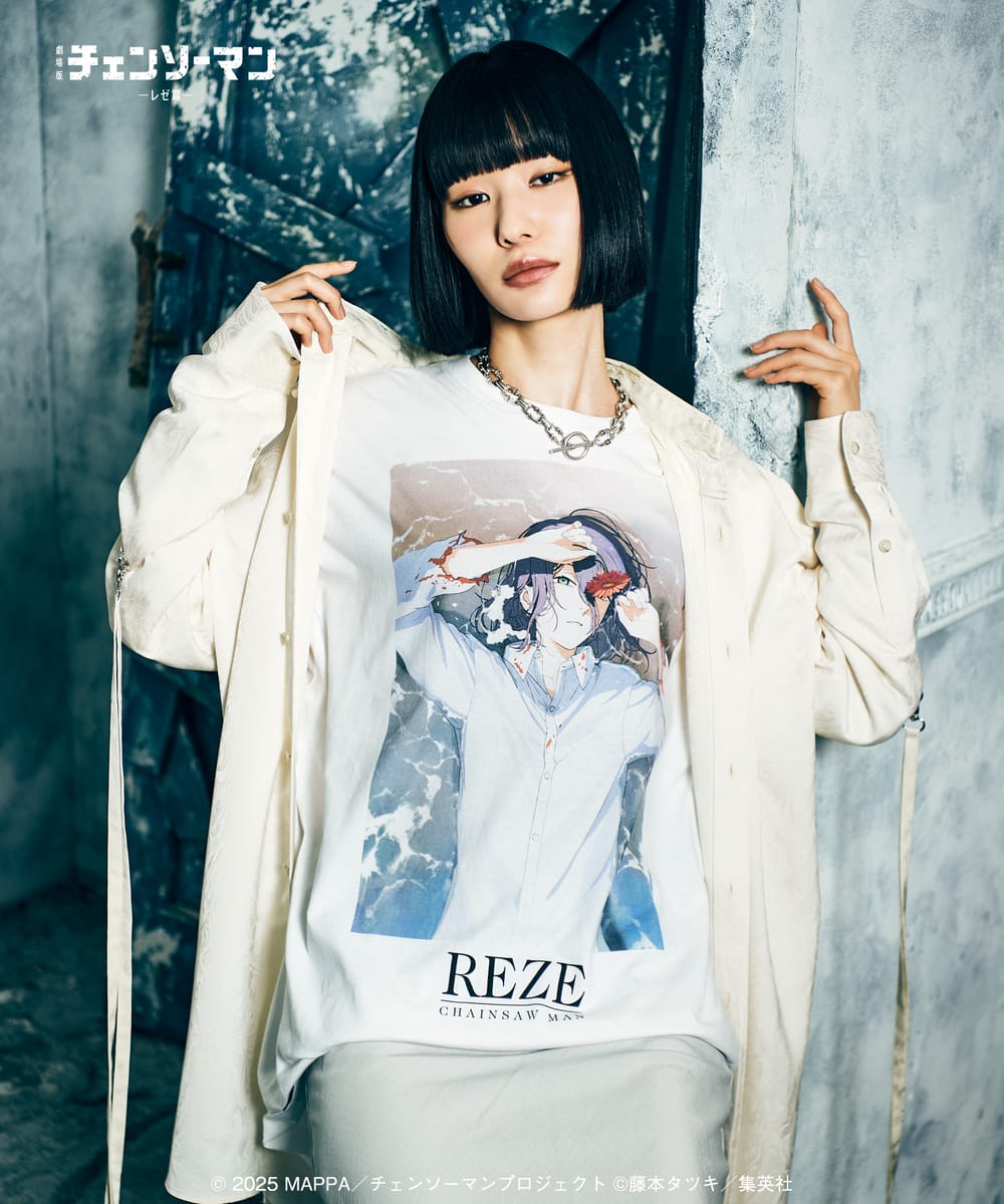 劇場版 チェンソーマン レゼ篇　Reze Cutsew / レゼ カットソー　glamb グラム