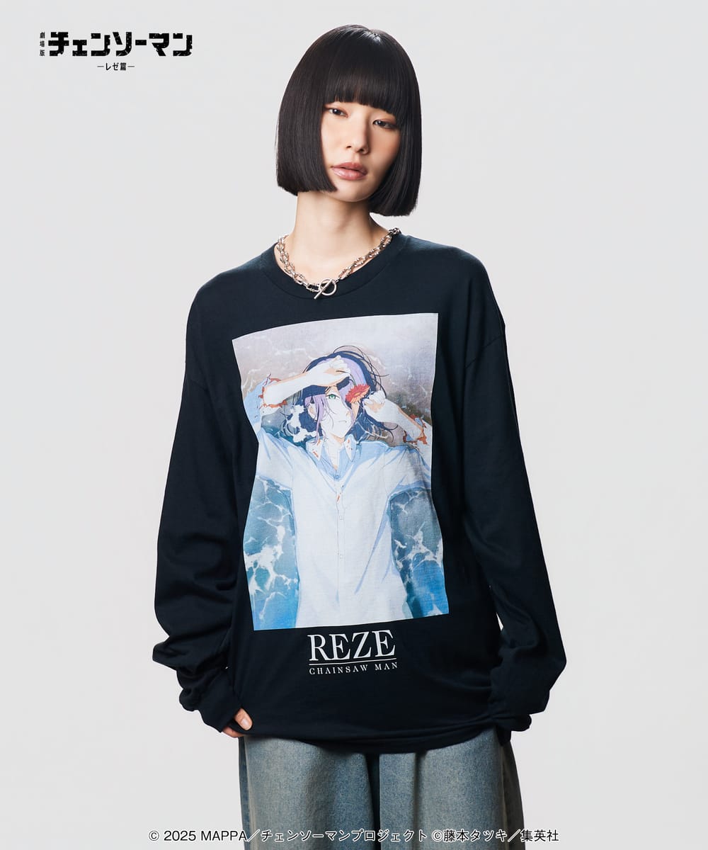 劇場版 チェンソーマン レゼ篇　Reze Cutsew / レゼ カットソー　glamb グラム