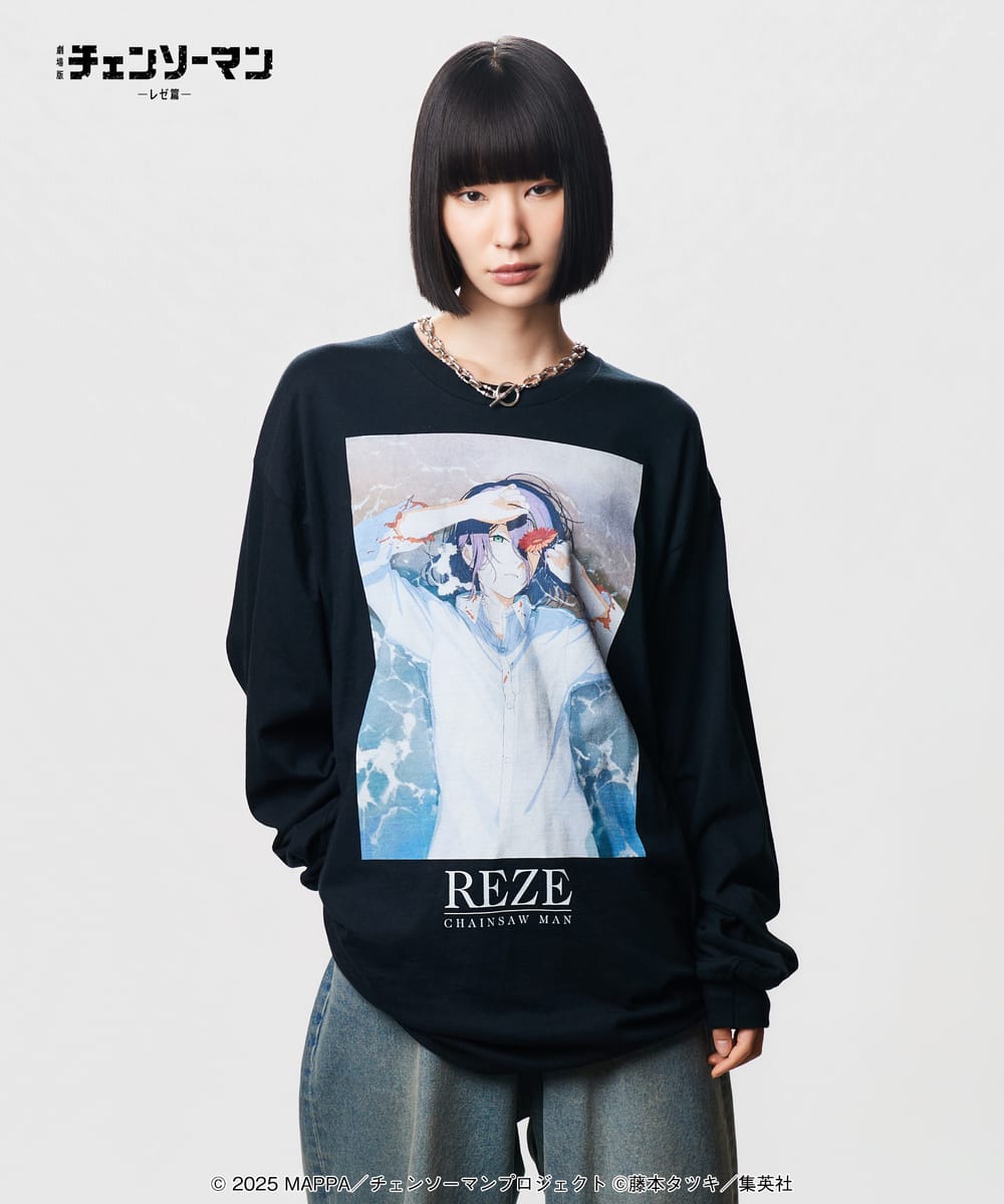 劇場版 チェンソーマン レゼ篇　Reze Cutsew / レゼ カットソー　glamb グラム