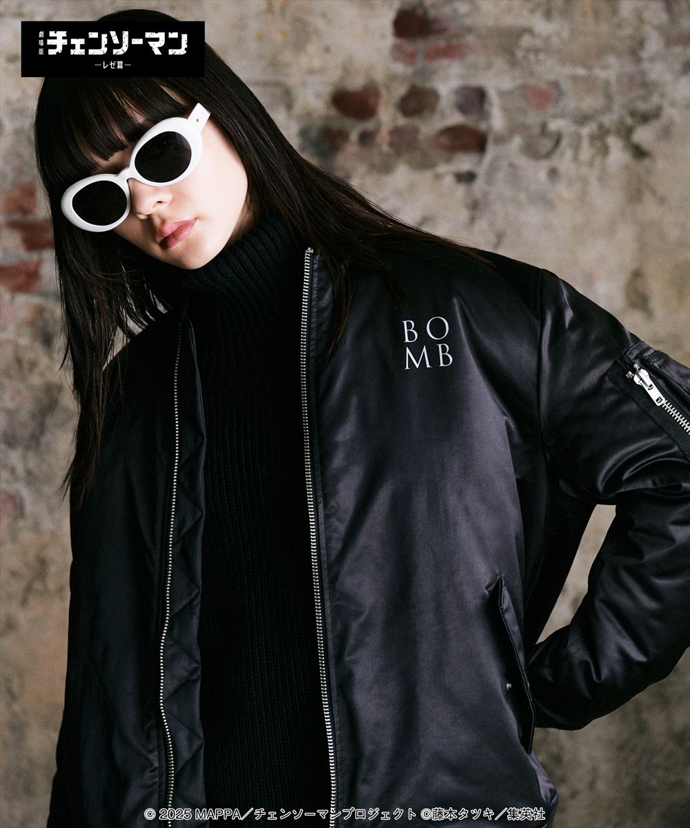 Bomb Bomber Jacket / ボムボンバージャケット 劇場版『チェンソーマン レゼ篇』CHAINSAWMAN glamb グラム