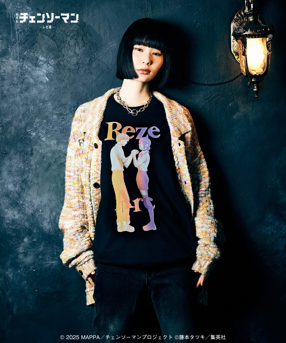 劇場版 チェンソーマン レゼ篇　Denji ＆ Reze Cutsew / デンジ＆レゼ カットソー　glamb グラム