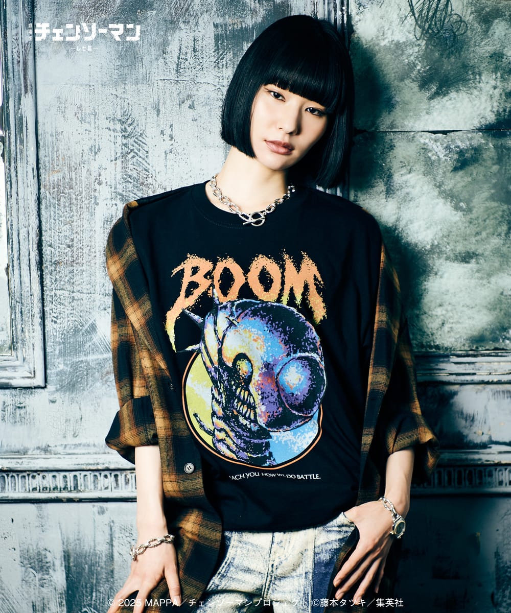 劇場版 チェンソーマン レゼ篇　Bomb T-Shirt / ボム Tシャツ　glamb グラム