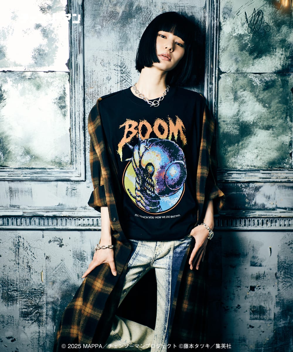 劇場版 チェンソーマン レゼ篇　Bomb T-Shirt / ボム Tシャツ　glamb グラム