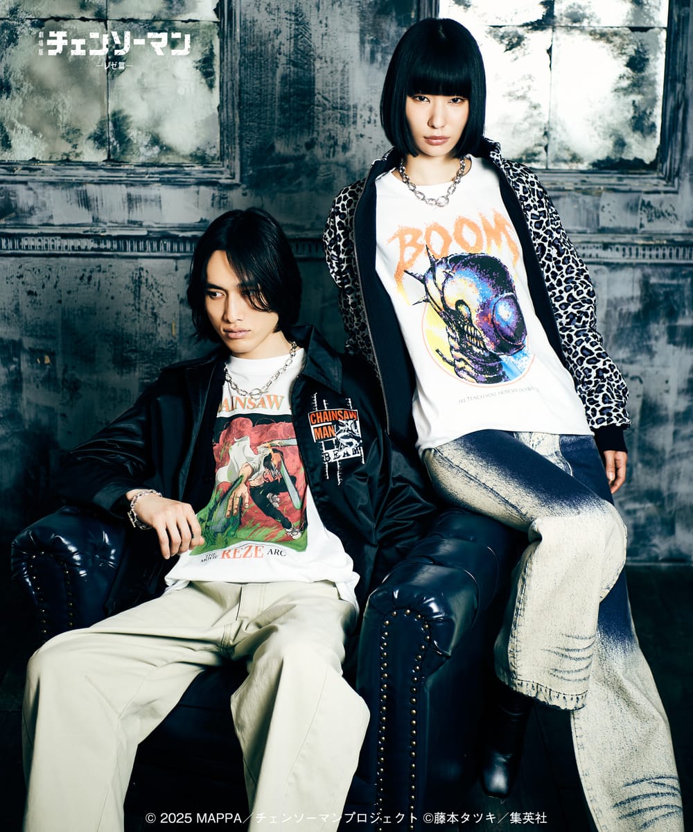 劇場版 チェンソーマン レゼ篇　Bomb T-Shirt / ボム Tシャツ　glamb グラム