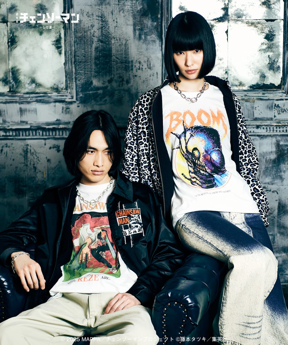 劇場版 チェンソーマン レゼ篇　Bomb T-Shirt / ボム Tシャツ　glamb グラム