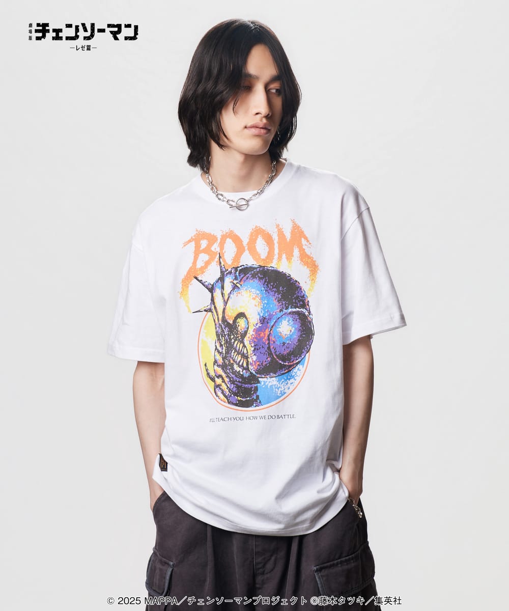 劇場版 チェンソーマン レゼ篇　Bomb T-Shirt / ボム Tシャツ　glamb グラム