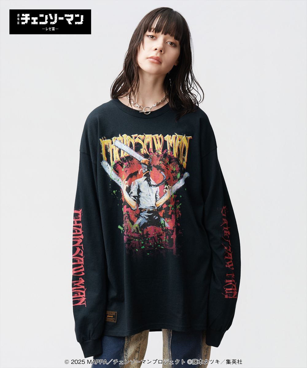 Chainsaw Man Cutsew / チェンソーマンカットソー 劇場版『チェンソーマン レゼ篇』glamb グラム