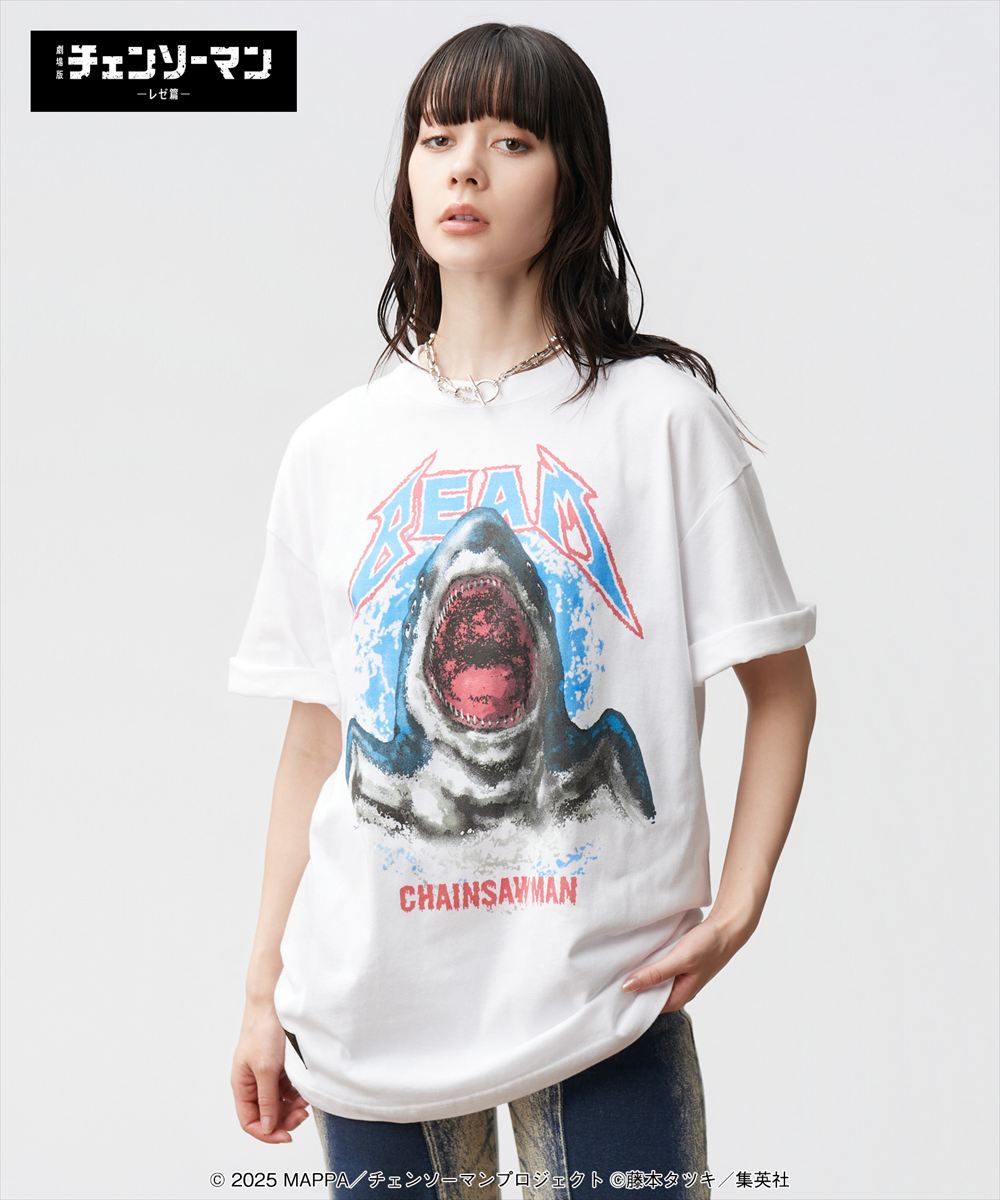 Beam T-shirt / ビームTシャツ 劇場版『チェンソーマン レゼ篇』CHAINSAWMAN glamb グラム
