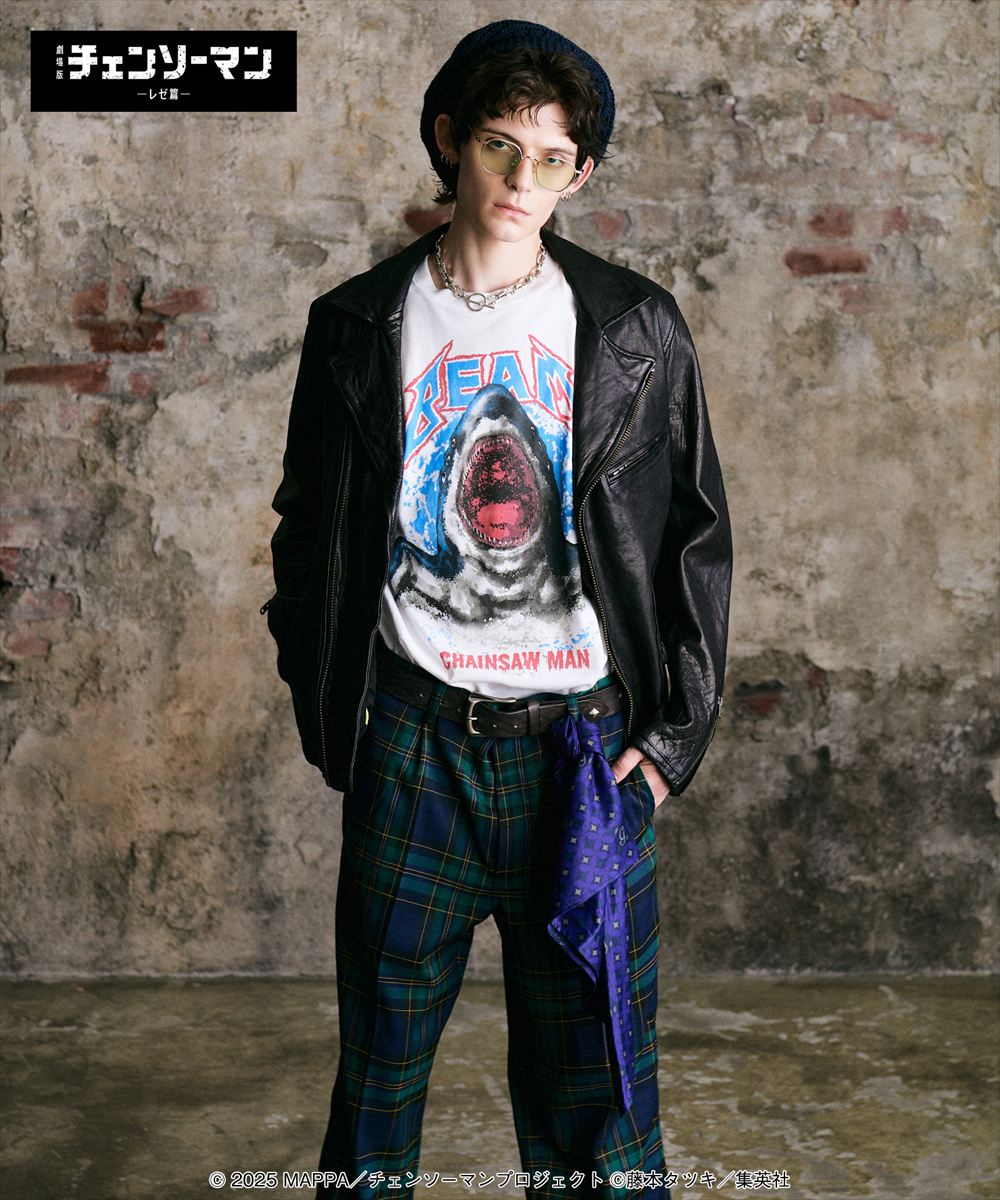 Beam T-shirt / ビームTシャツ 劇場版『チェンソーマン レゼ篇』CHAINSAWMAN glamb グラム