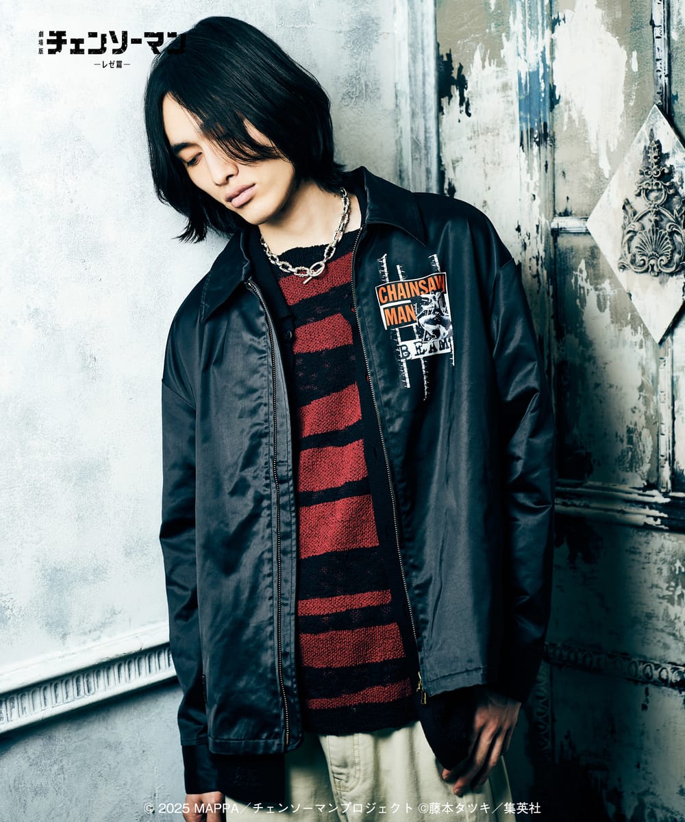 劇場版 チェンソーマン レゼ篇　Chainsaw Man ＆ Beam Jacket / チェンソーマン＆ビーム ジャケット　glamb グラム
