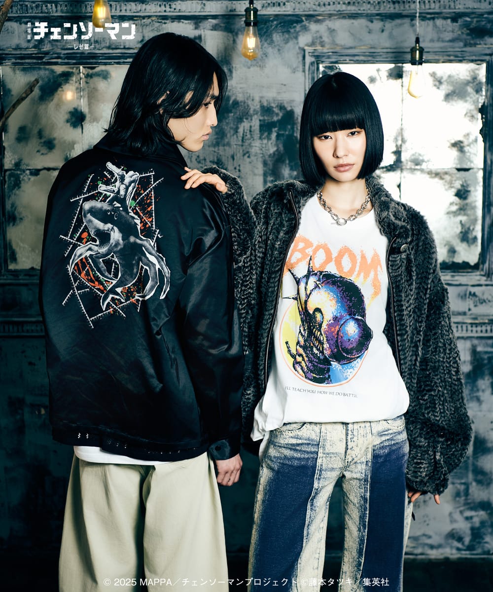 劇場版 チェンソーマン レゼ篇　Chainsaw Man ＆ Beam Jacket / チェンソーマン＆ビーム ジャケット　glamb グラム
