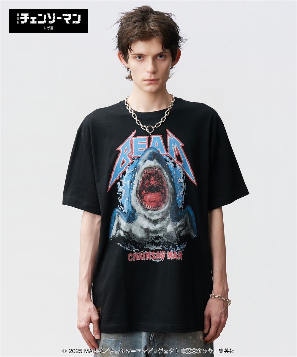 Beam T-shirt / ビームTシャツ 劇場版『チェンソーマン レゼ篇』CHAINSAWMAN glamb グラム