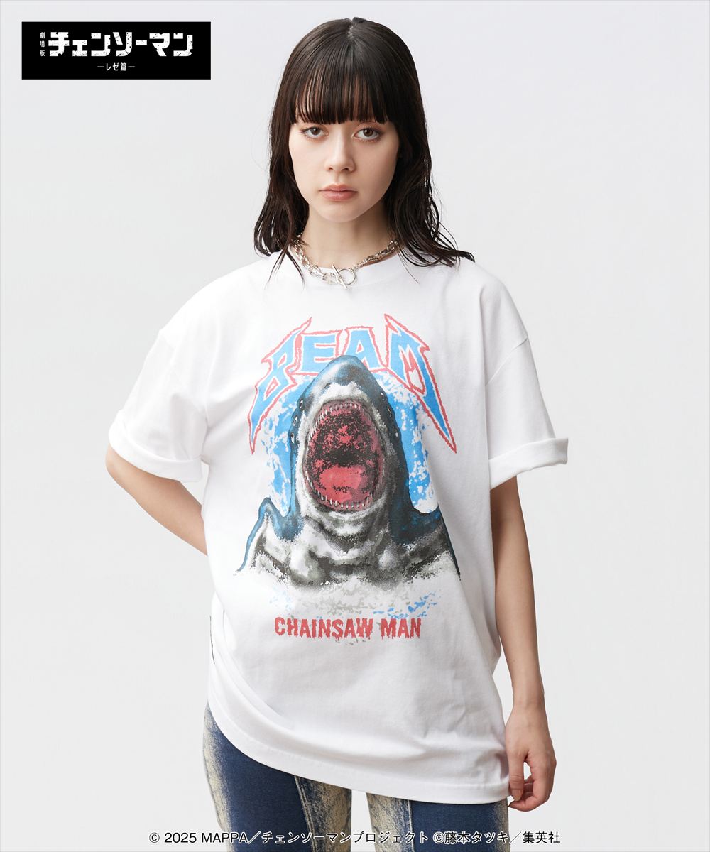 Beam T-shirt / ビームTシャツ 劇場版『チェンソーマン レゼ篇』CHAINSAWMAN glamb グラム