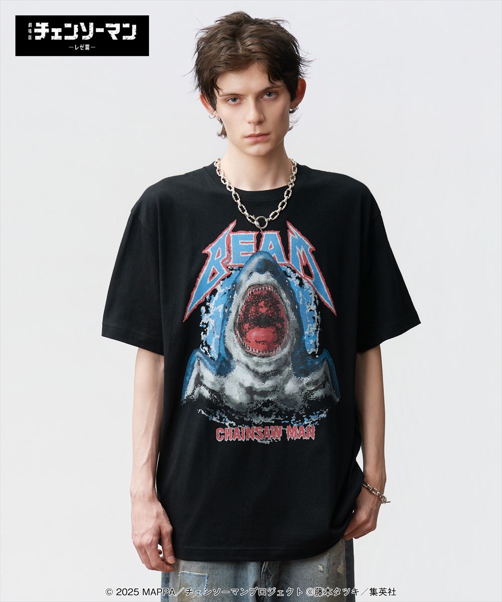 Beam T-shirt / ビームTシャツ 劇場版『チェンソーマン レゼ篇』CHAINSAWMAN glamb グラム