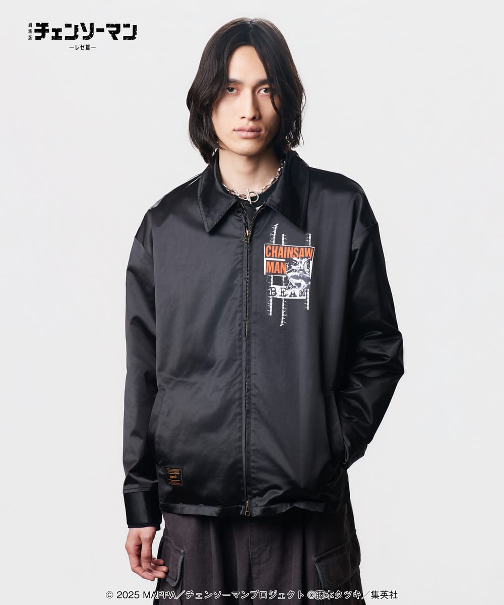 劇場版 チェンソーマン レゼ篇　Chainsaw Man ＆ Beam Jacket / チェンソーマン＆ビーム ジャケット　glamb グラム