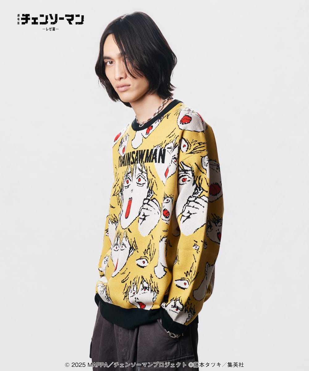 劇場版 チェンソーマン レゼ篇　Denji Knit / デンジ ニット　glamb グラム