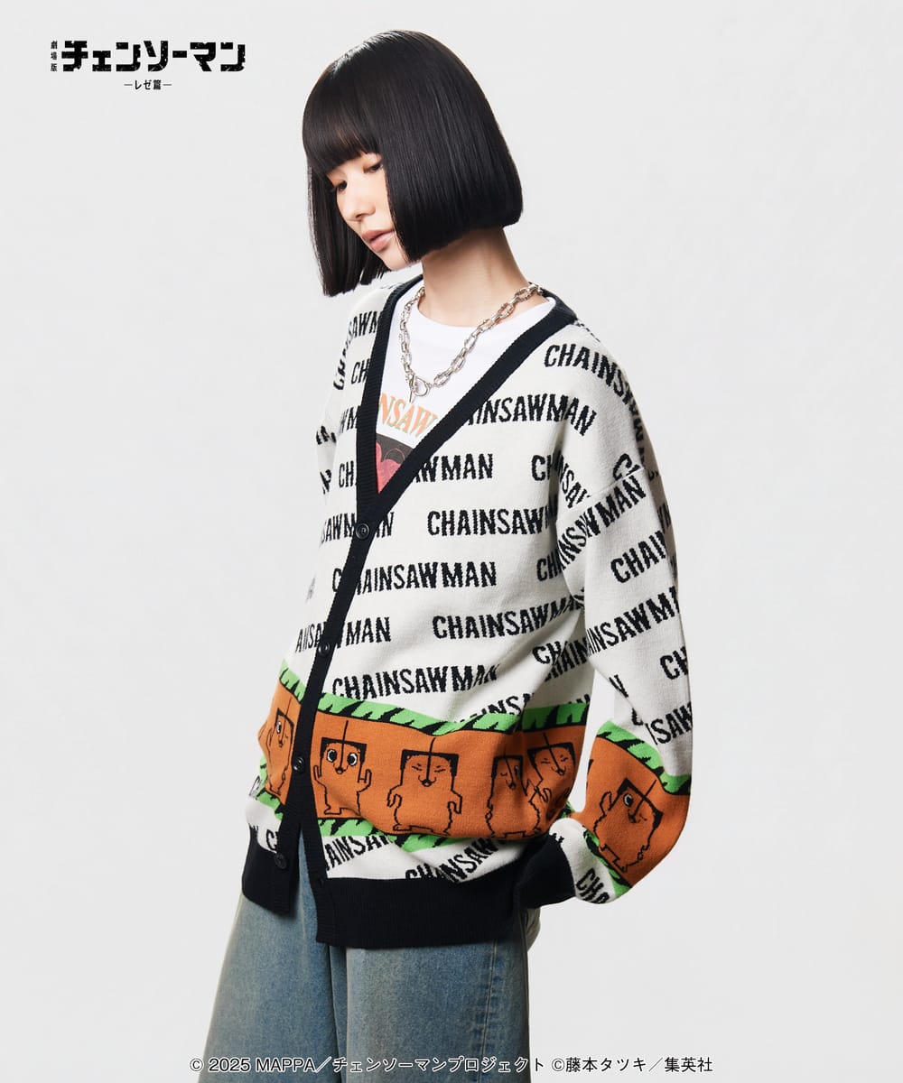 劇場版 チェンソーマン レゼ篇　Pochita Cardigan / ポチタ カーディガン　glamb グラム