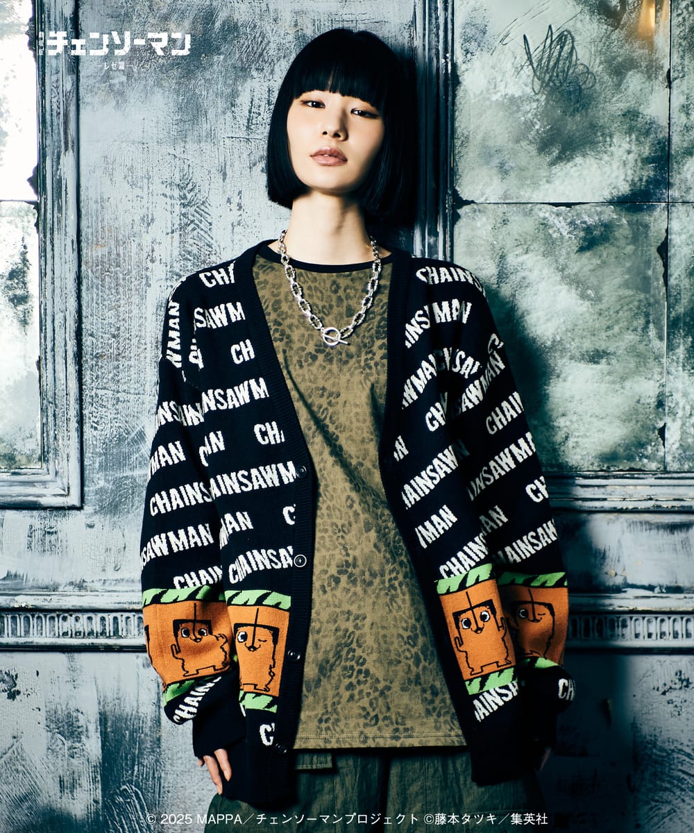 劇場版 チェンソーマン レゼ篇　Pochita Cardigan / ポチタ カーディガン　glamb グラム