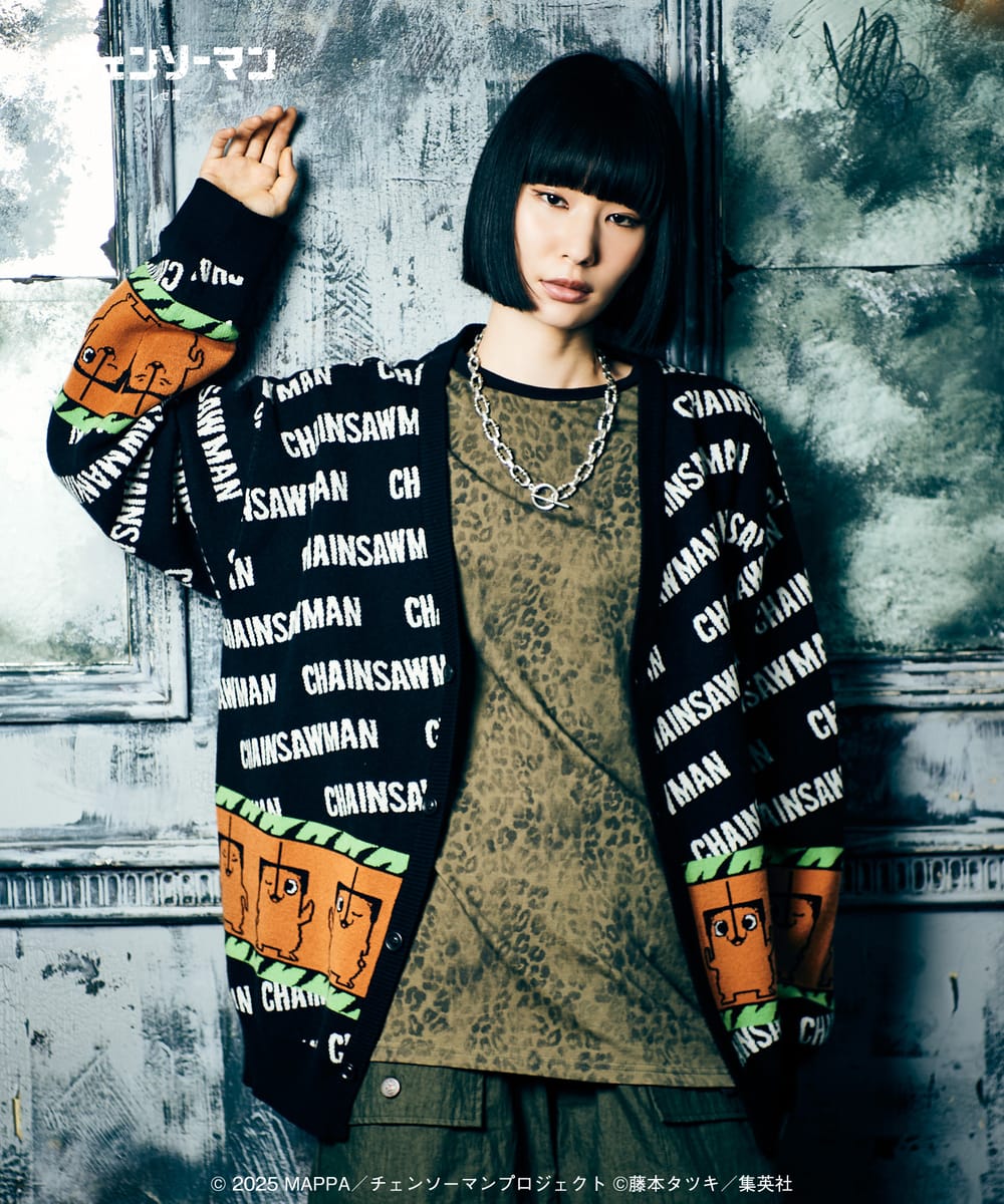 劇場版 チェンソーマン レゼ篇　Pochita Cardigan / ポチタ カーディガン　glamb グラム