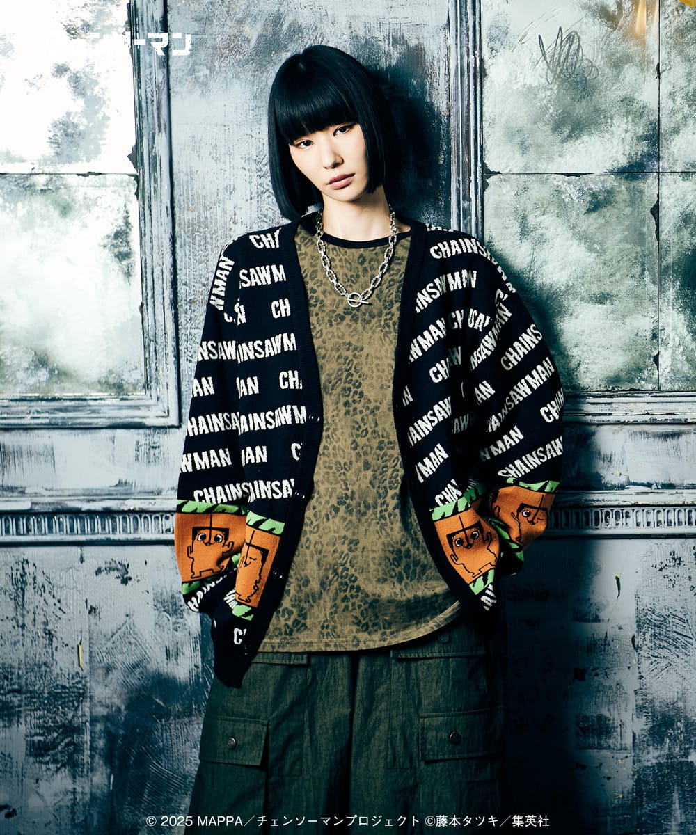 劇場版 チェンソーマン レゼ篇　Pochita Cardigan / ポチタ カーディガン　glamb グラム