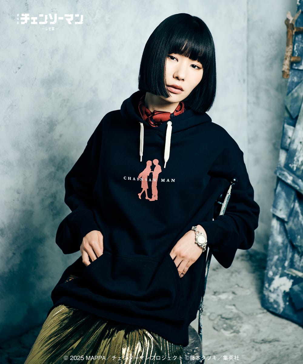 劇場版 チェンソーマン レゼ篇　Denji ＆ Makima Hoodie / デンジ＆マキマ フーディ　glamb グラム