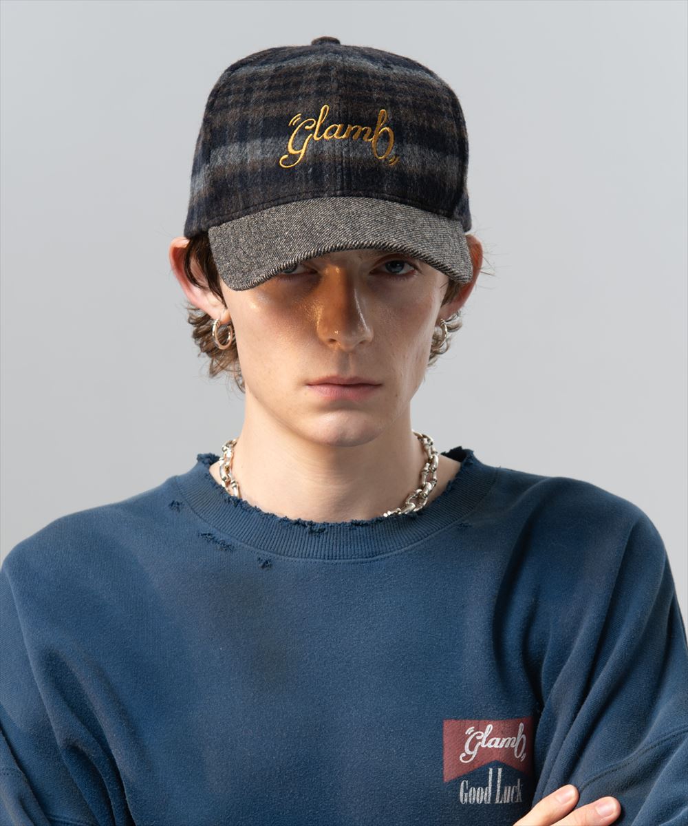 Trad Textile Cap / トラッドテキスタイルキャップ glamb グラム 特別価格
