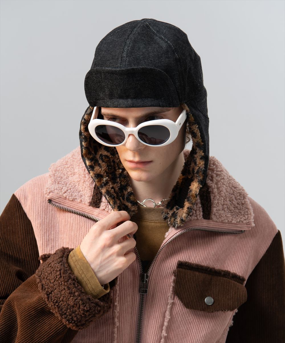 Denim Flight Cap / デニムフライトキャップ glamb グラム