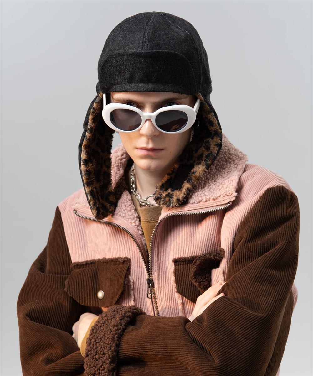 Denim Flight Cap / デニムフライトキャップ glamb グラム