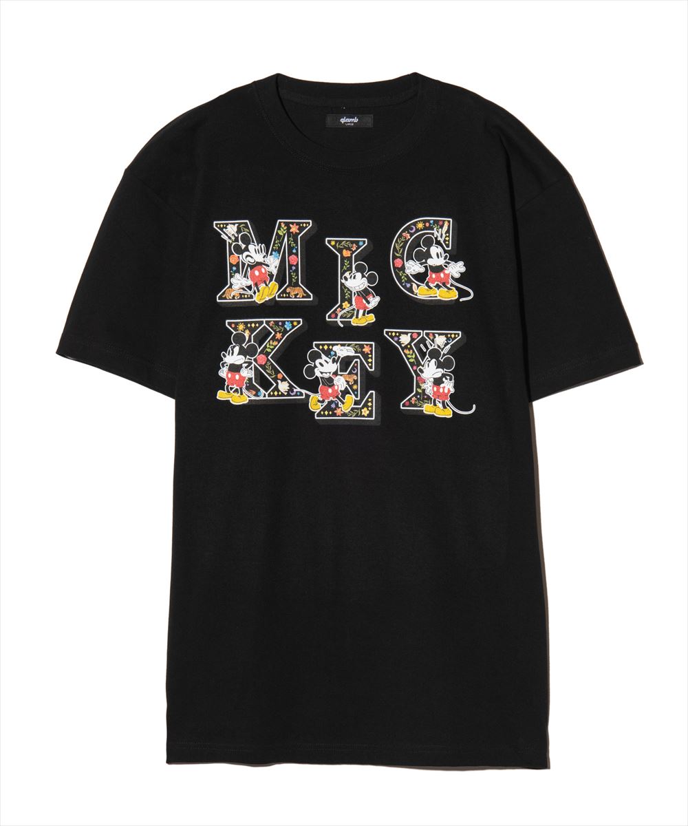 glamb グラム [Mickey Mouse] Logo T-Shirt / [ミッキーマウス]ロゴＴシャツ