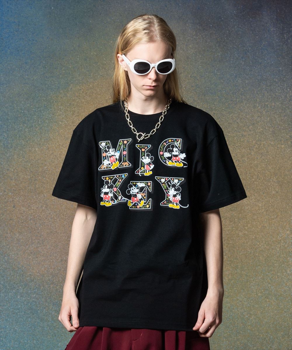 glamb グラム [Mickey Mouse] Logo T-Shirt / [ミッキーマウス]ロゴＴシャツ