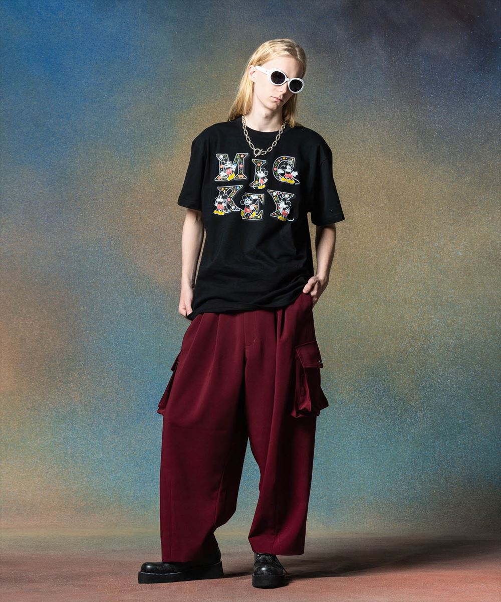 glamb グラム [Mickey Mouse] Logo T-Shirt / [ミッキーマウス]ロゴＴシャツ