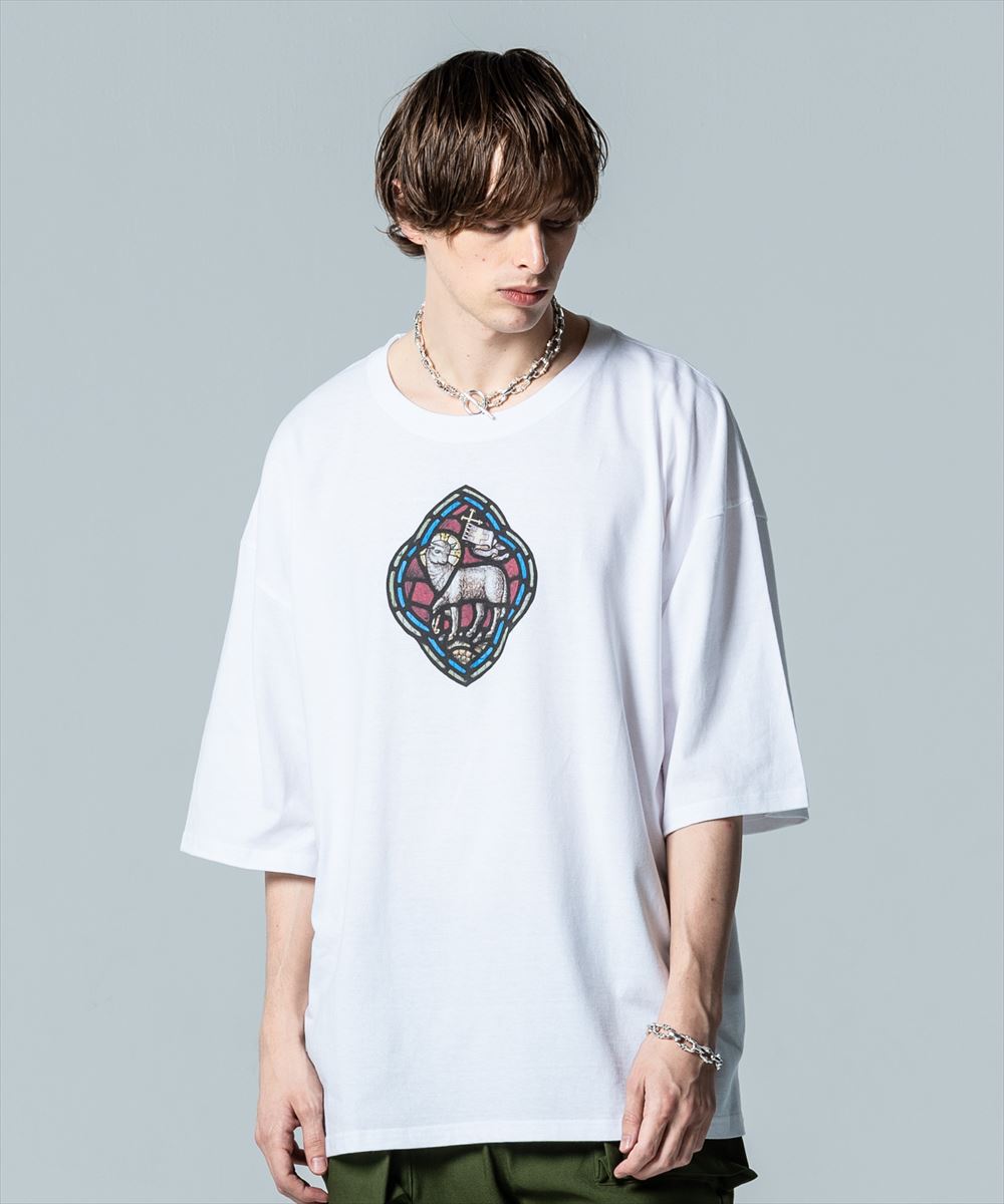 glamb グラム Stained Glass T-Shirt / スレンドグラスＴシャツ