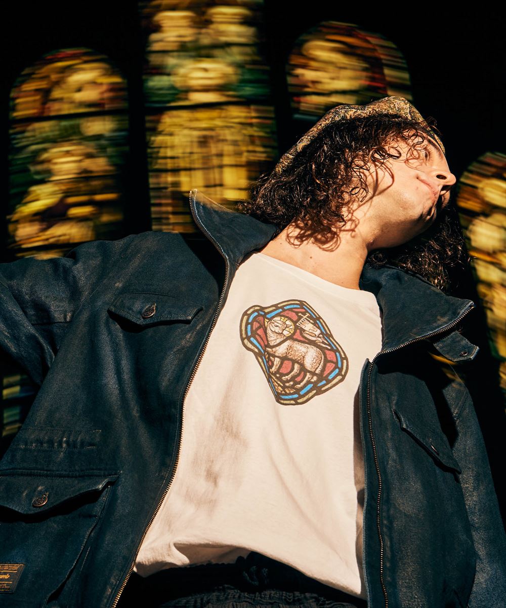 glamb グラム Stained Glass T-Shirt / ステンドグラスＴシャツ