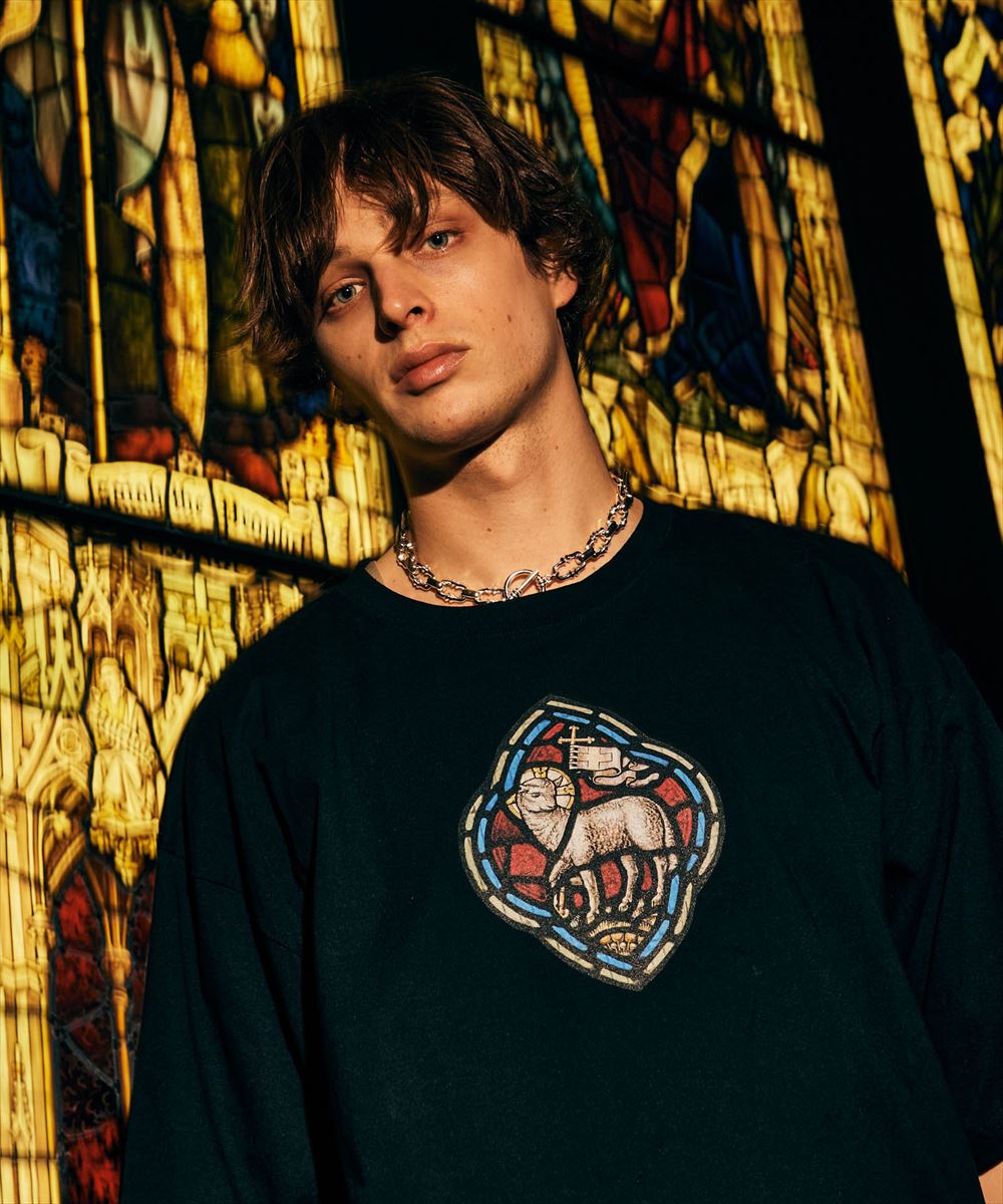 glamb グラム Stained Glass T-Shirt / スレンドグラスＴシャツ
