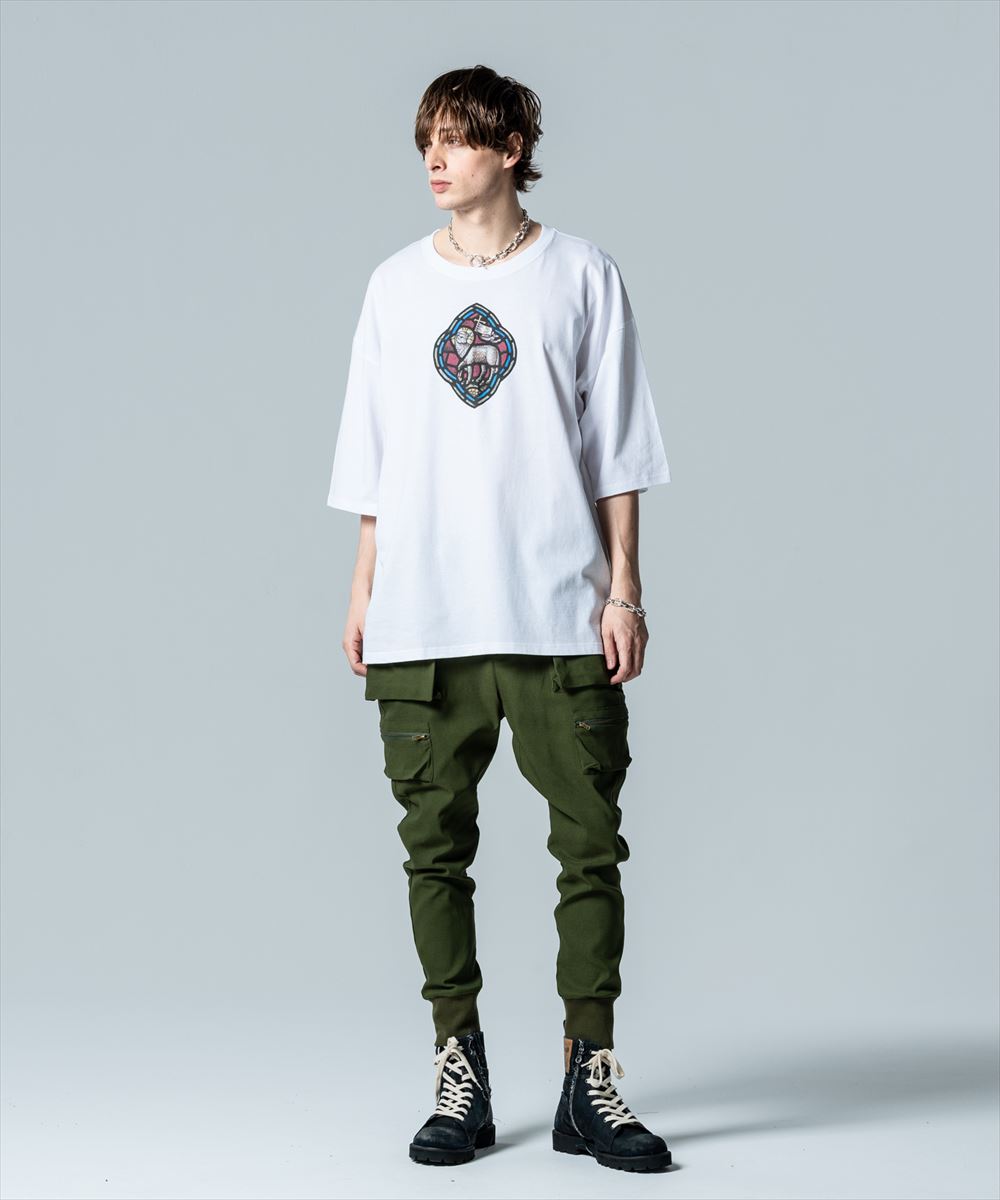 glamb グラム Stained Glass T-Shirt / スレンドグラスＴシャツ