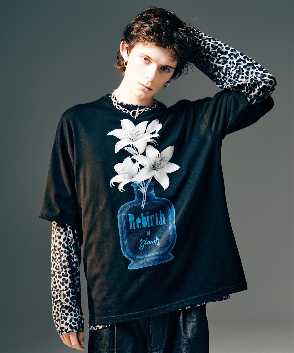 Perfume Bottle T-Shirt / パフュームボトルTシャツ glamb グラム