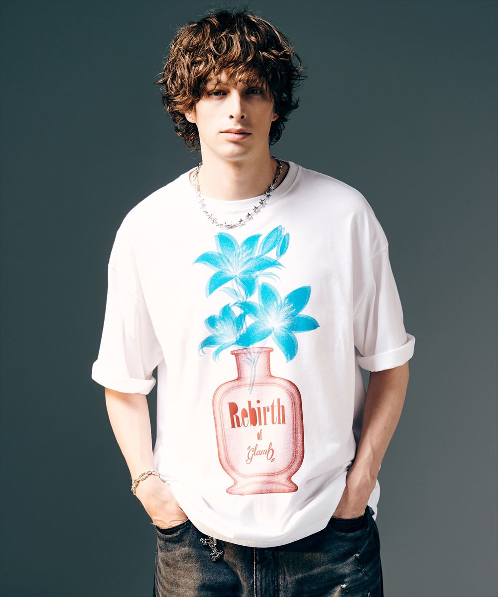 Perfume Bottle T-Shirt / パフュームボトルTシャツ glamb グラム
