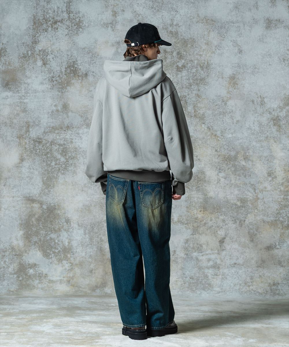 Layered Neck Hoodie / レイヤードネックフーディ glamb グラム
