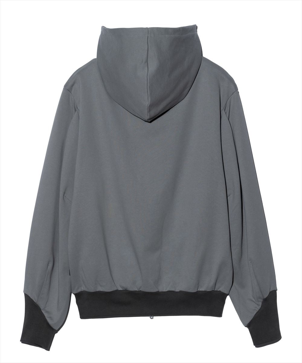 タイムセール Layered Neck Hoodie / レイヤードネックフーディ glamb グラム 特別価格