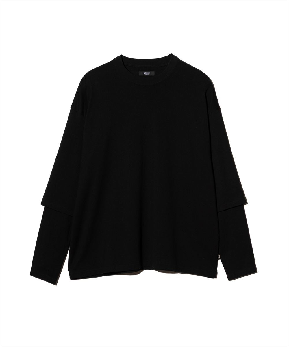 Blow Layered Cutsew / ブロウレイヤードカットソー glamb グラム