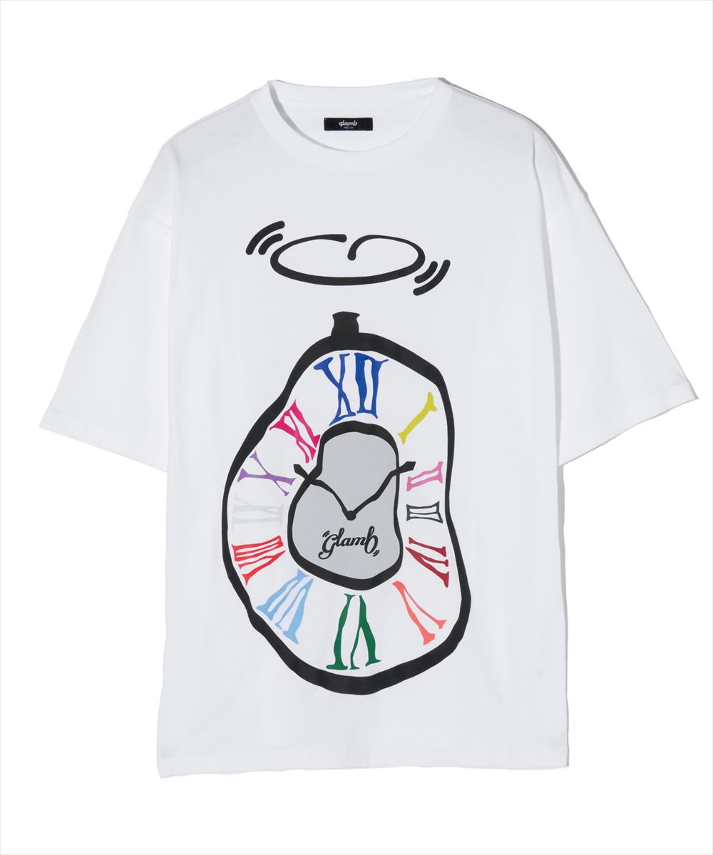 SALE/セール glamb グラム Twist Clock T-Shirt / ツイストクロックTシャツ 特別価格